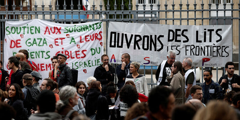 Франция протесты