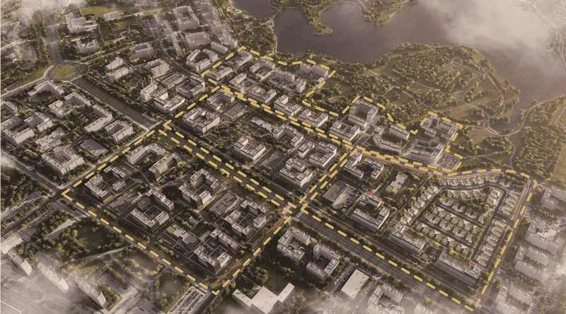 северный берег план