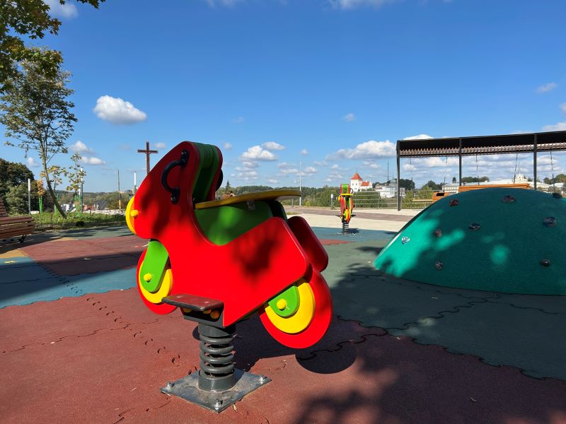 сквер на улице Дарвина в Гродно 