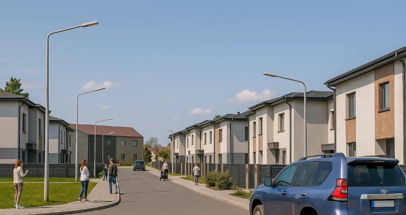 квартал таунхаусов в Гродно 