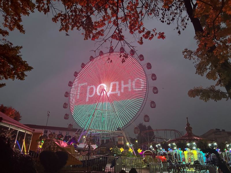 колесо обозрения 