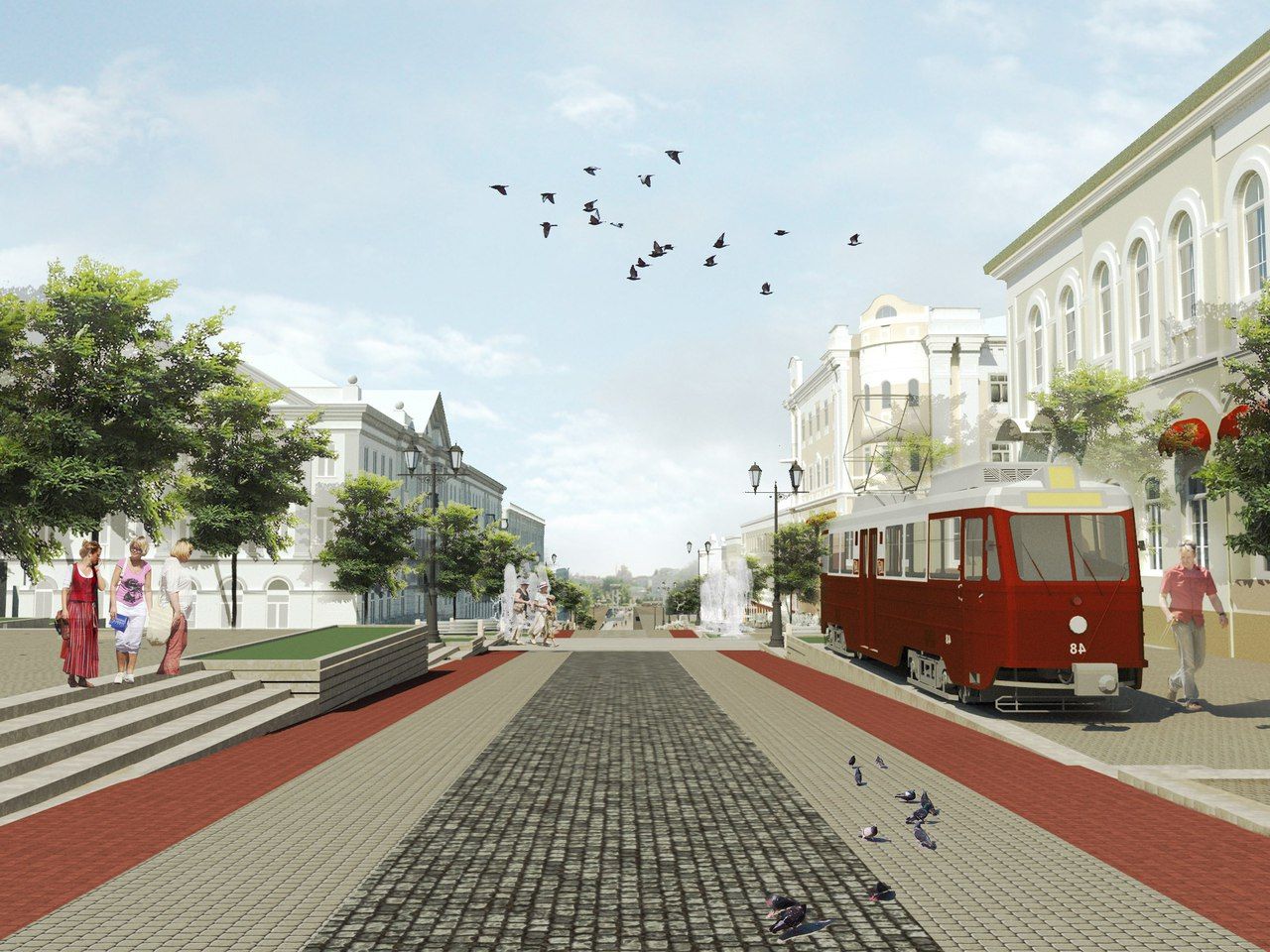 Проект улицы Ленинской, Могилев