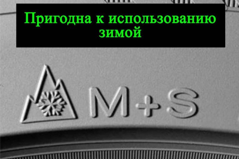 Пригодные к эксплуатации зимние шины