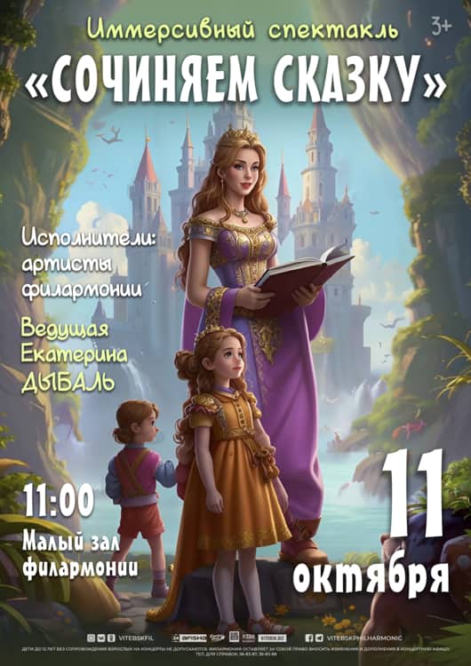 Интерактивный спектакль в Филармонии