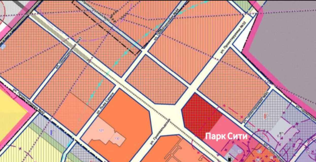 Генплан Могилева