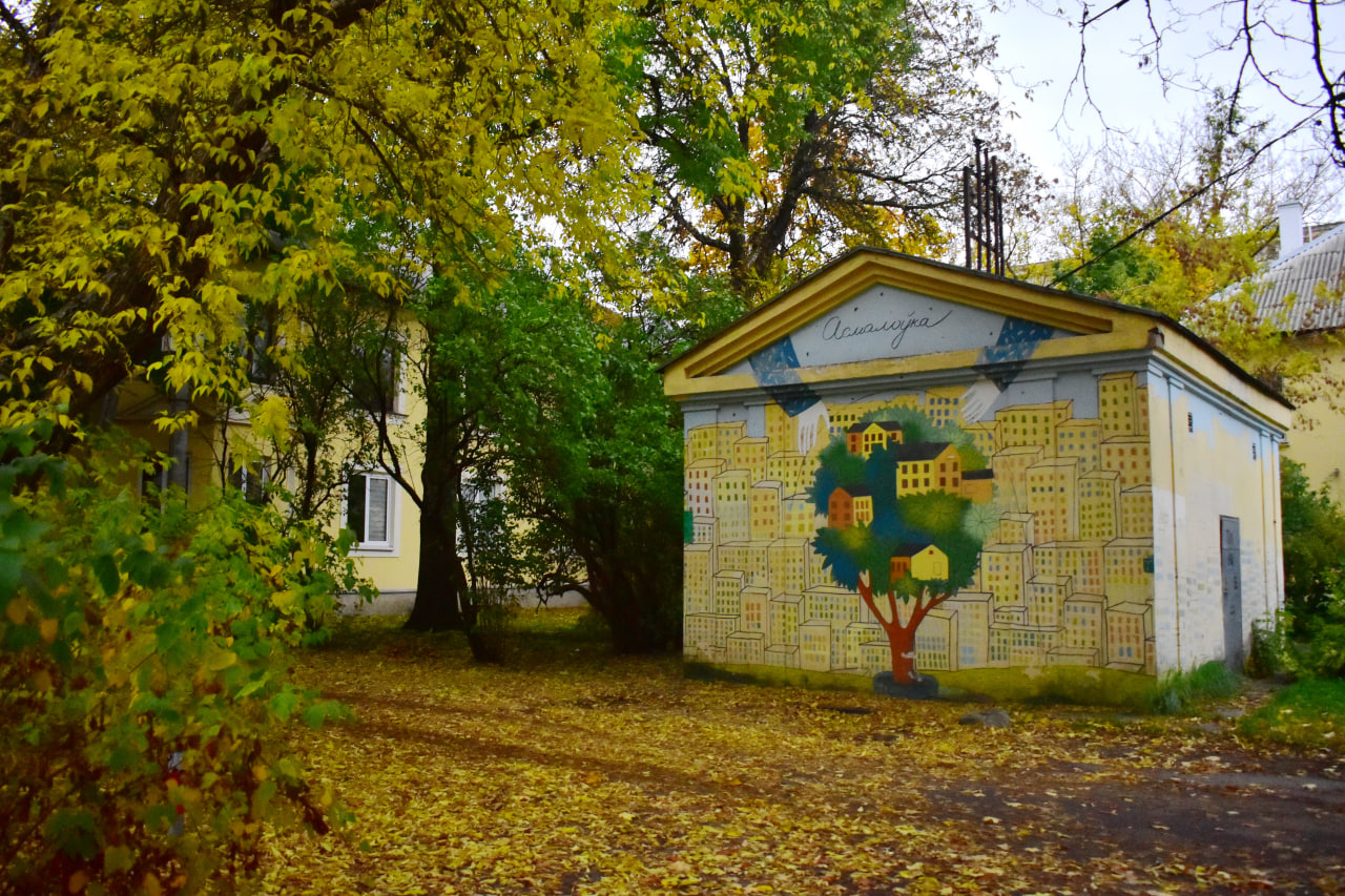 Осмоловка осенью