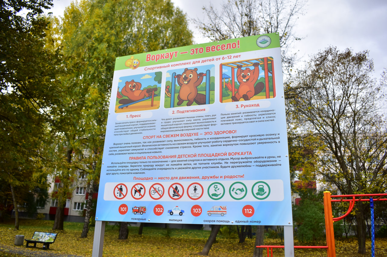 стенд воркаут