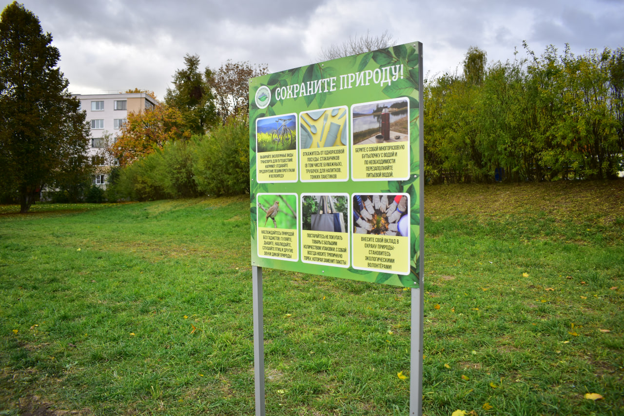 стенд экология