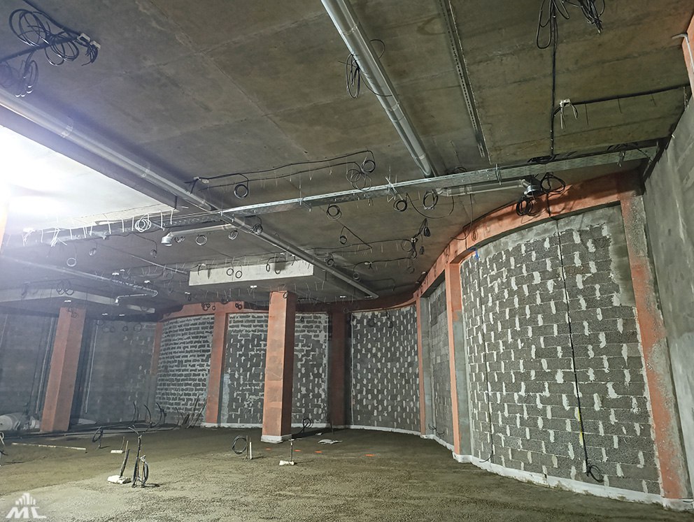 Национальный исторический музей  электропроводка помещения