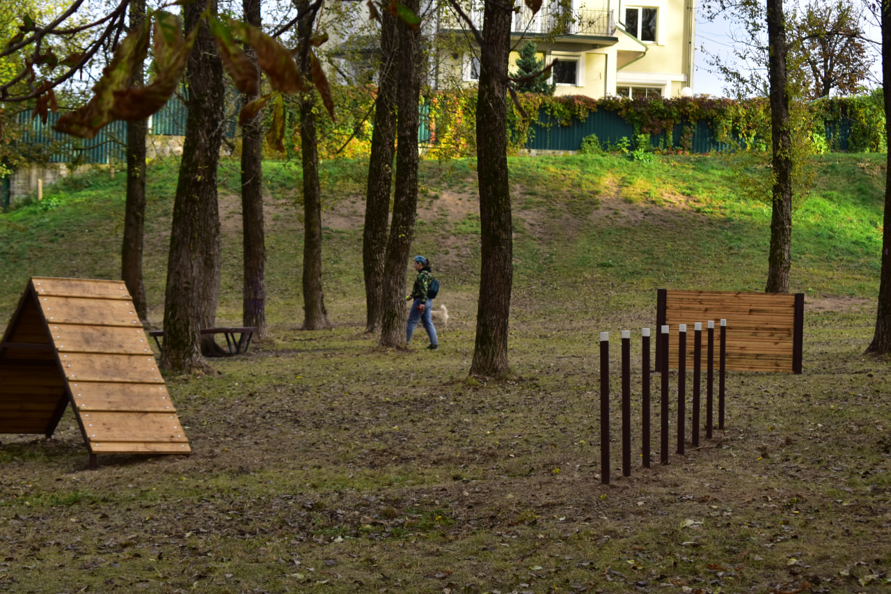 площадка для выгула собак