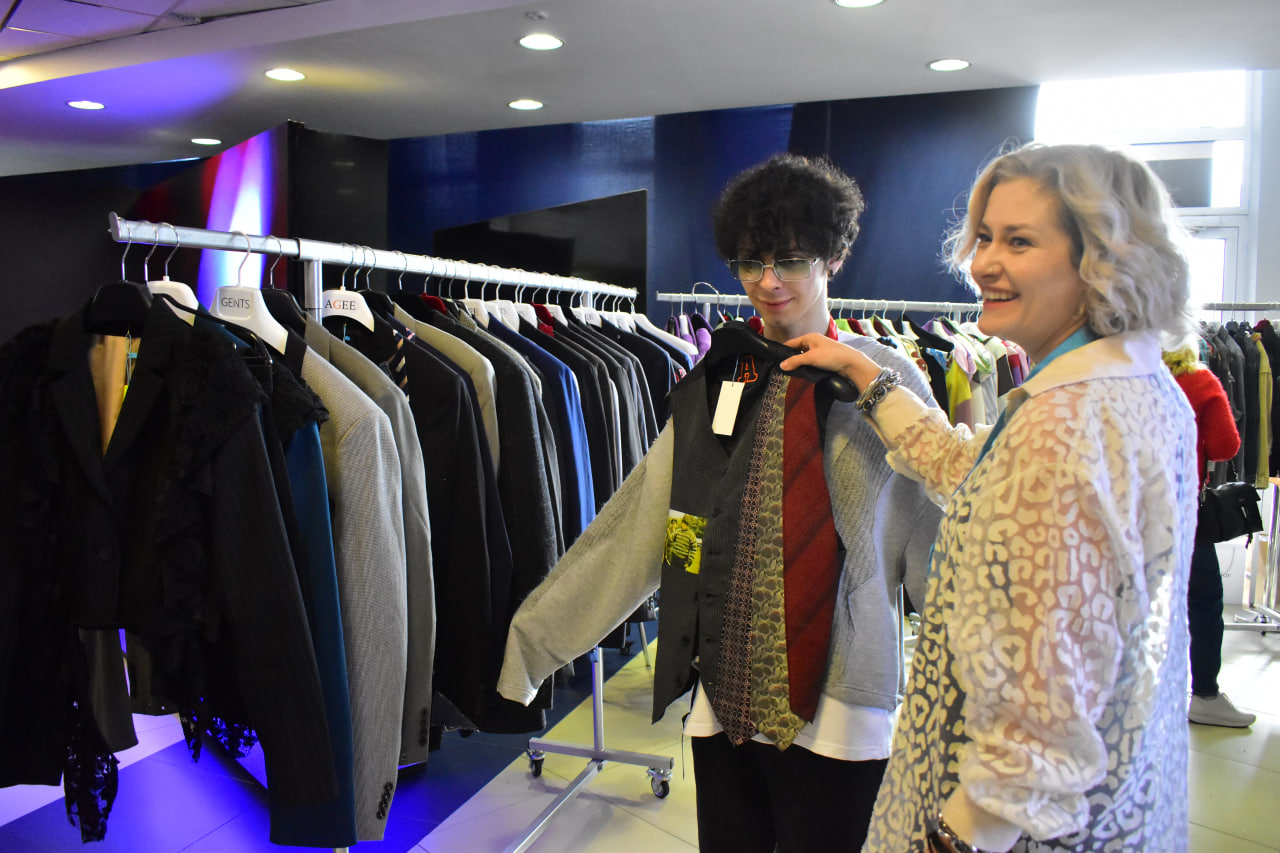 одежда примерка