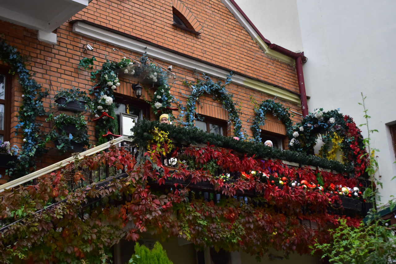 осенняя лестница