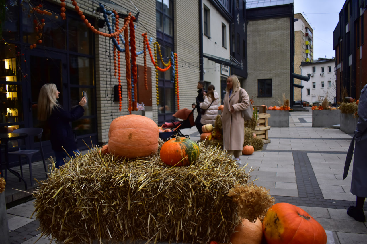 оформление осенняя фотозона