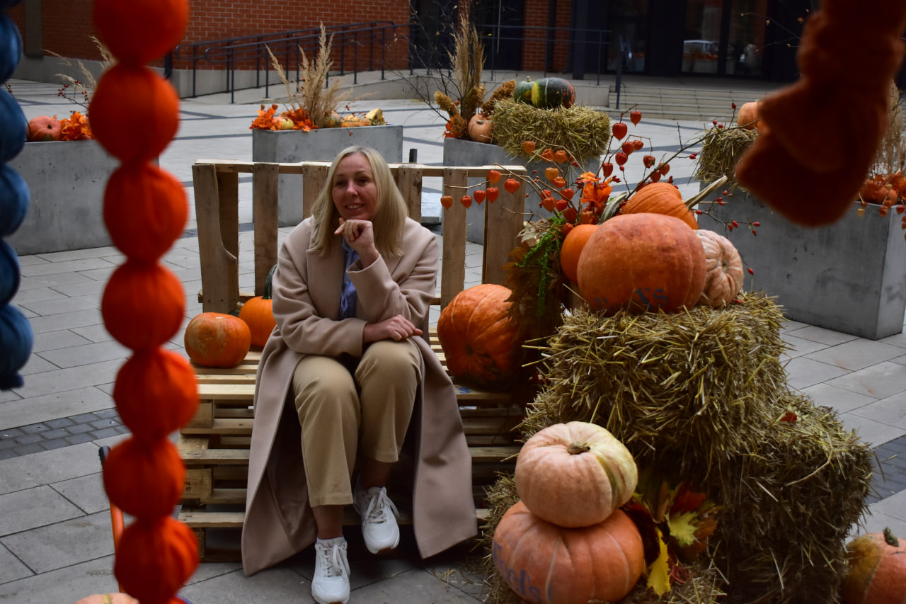 декор осень фотозона