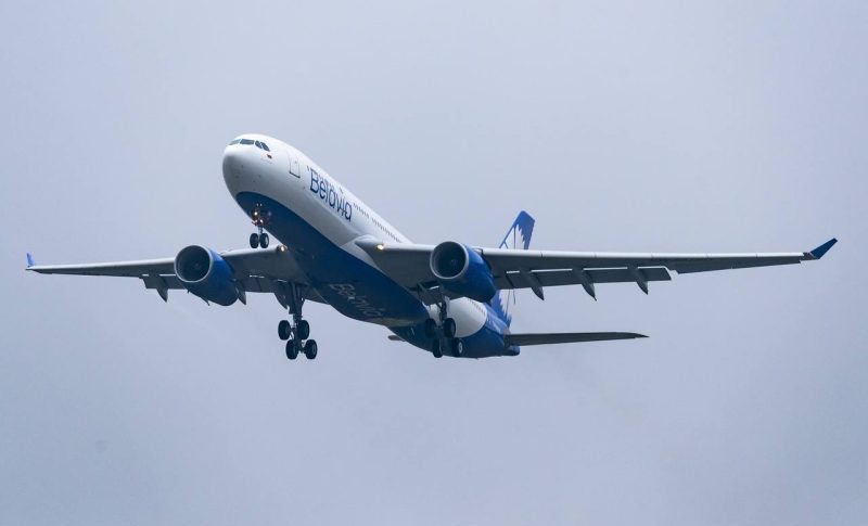 Самолет BELAVIA Брест Египет