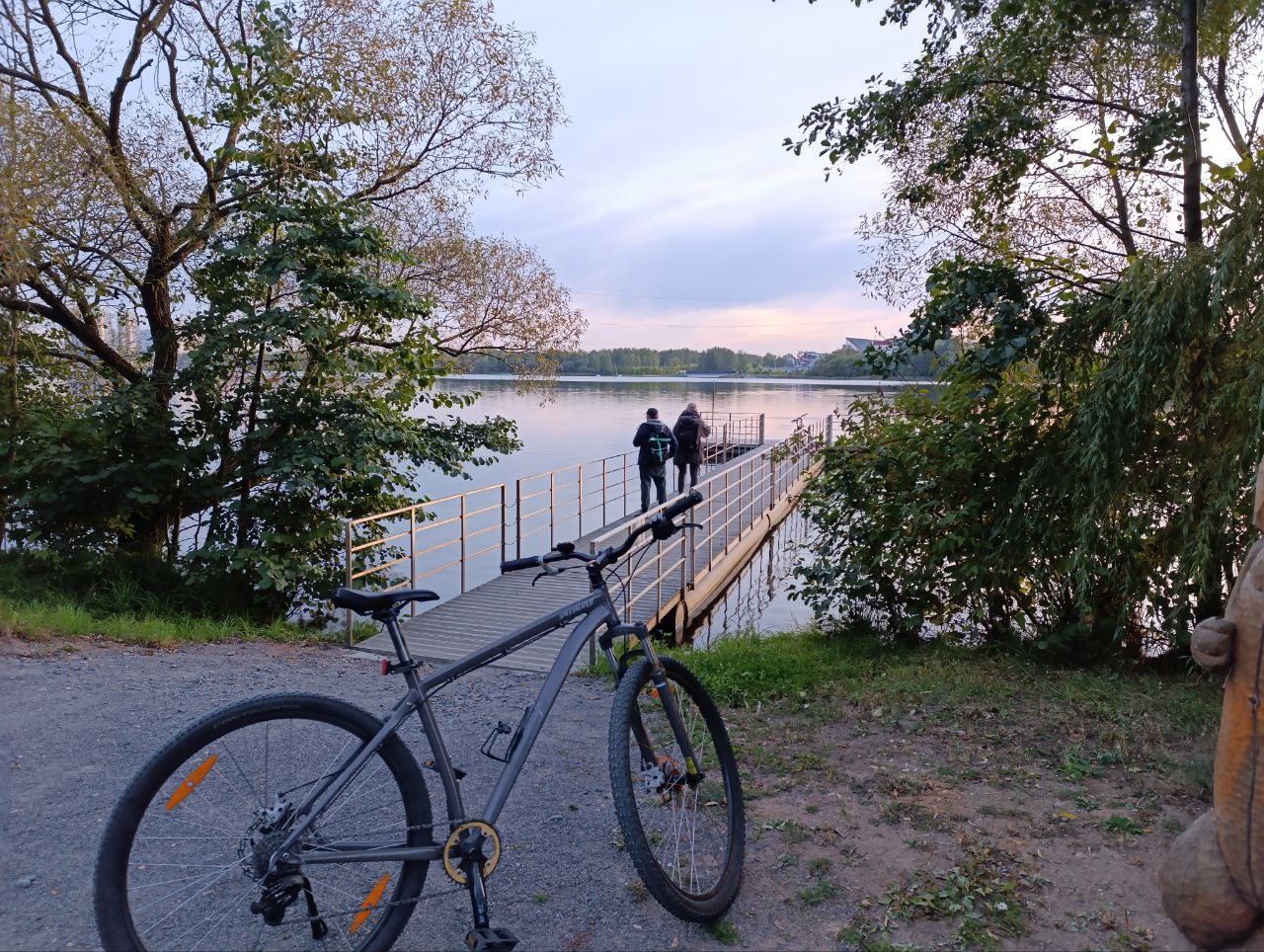 Дрозды мостки велосипед