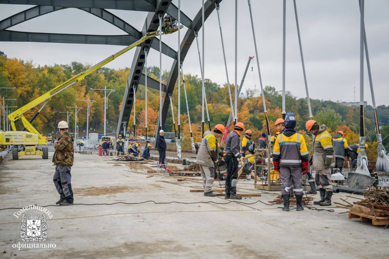 мост через припять