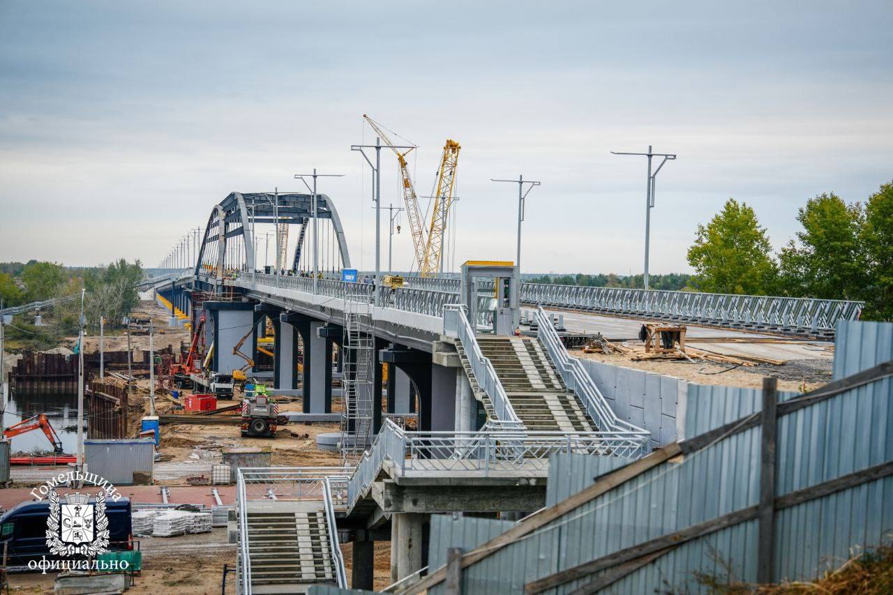 мост через припять
