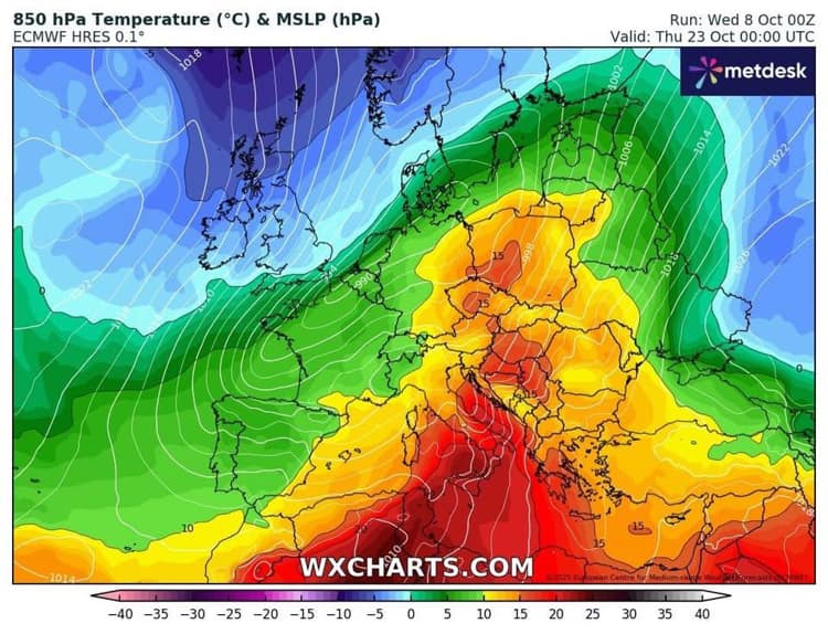Прогноз погоды в Беларуси в октябре