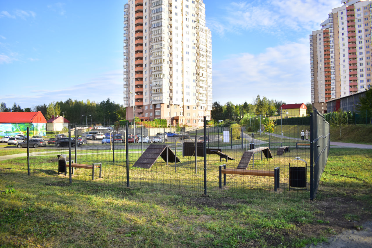 площадка для выгула собак