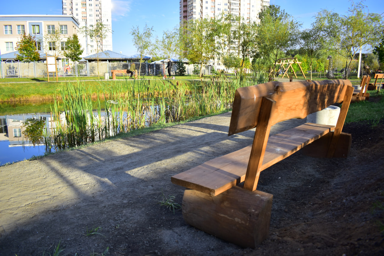 скамейка зона отдыха