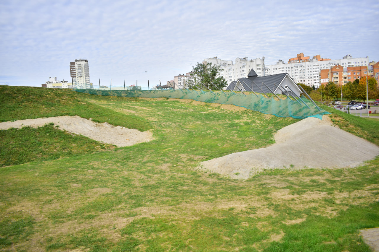 горка откосы тюбинги