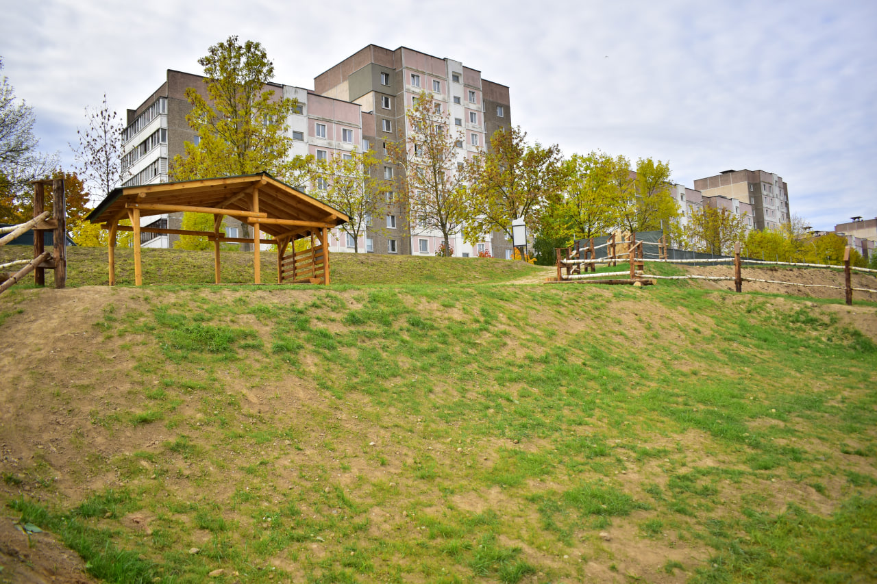 горка для катания на тюбингах