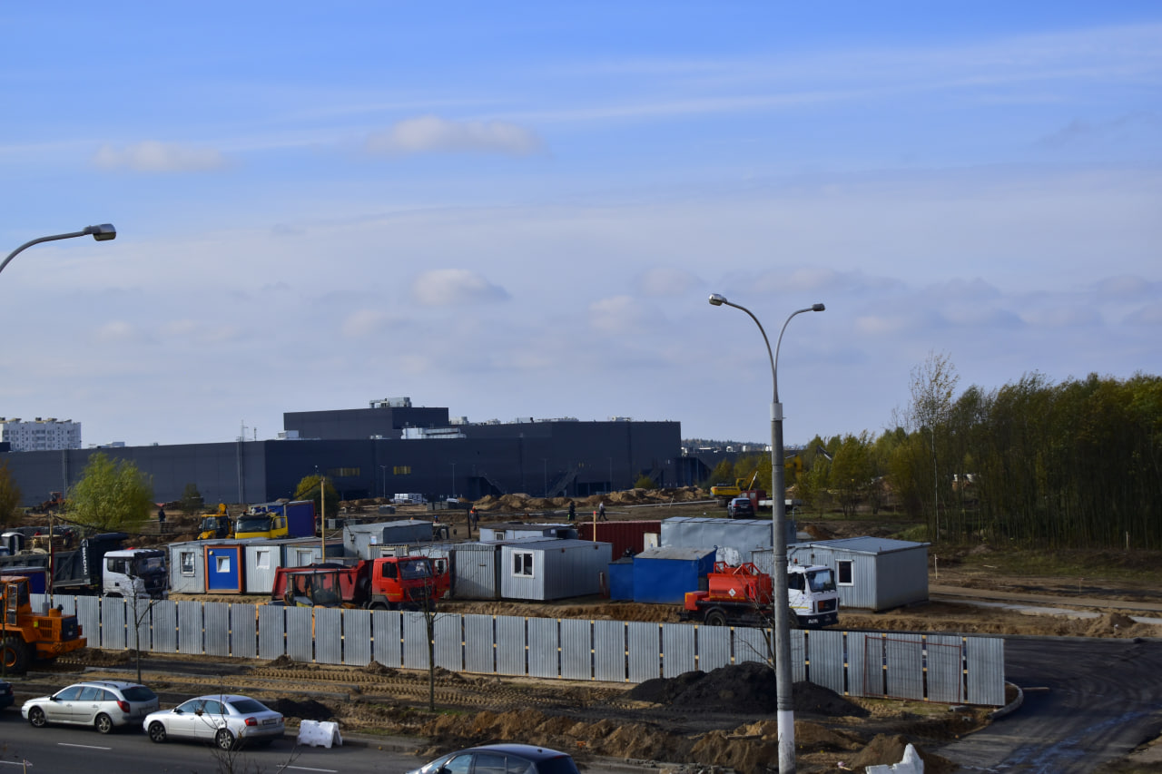 парк стройка