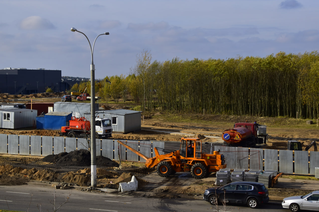 строительство парк