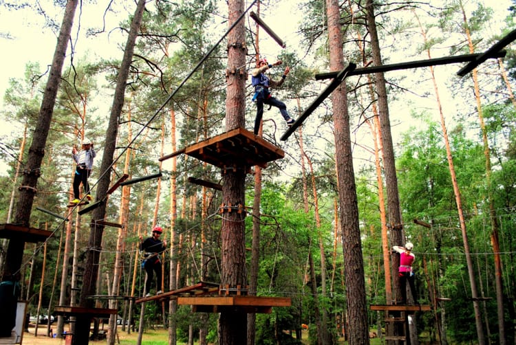 Веревочный городок «Озерки»