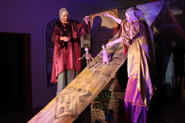 Кукольный спектакль в Витебске