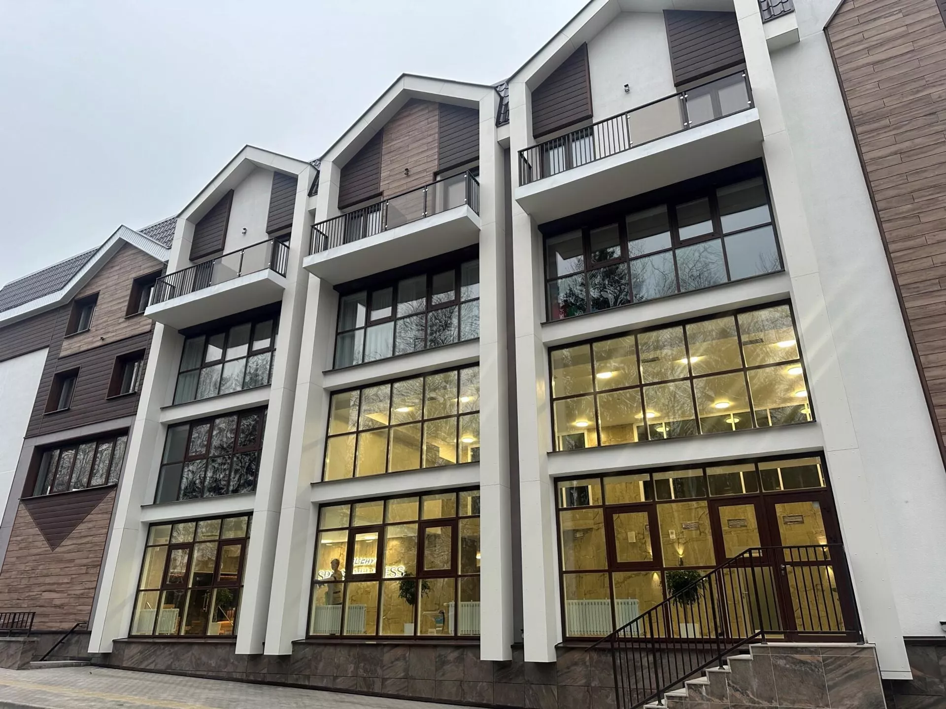 Здание санатория в Беларуси