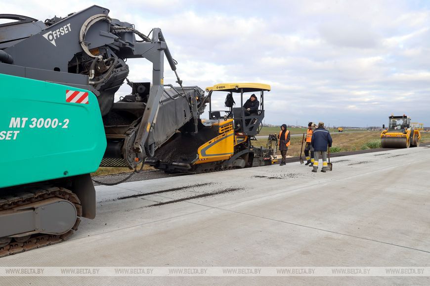 Реконструкция гомельской трассы