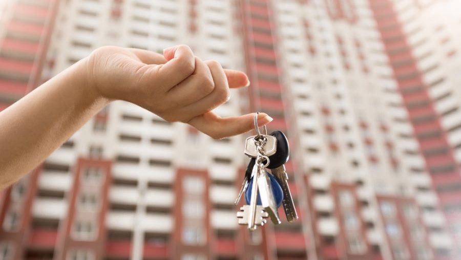 Ключи от новой квартиры новостройка