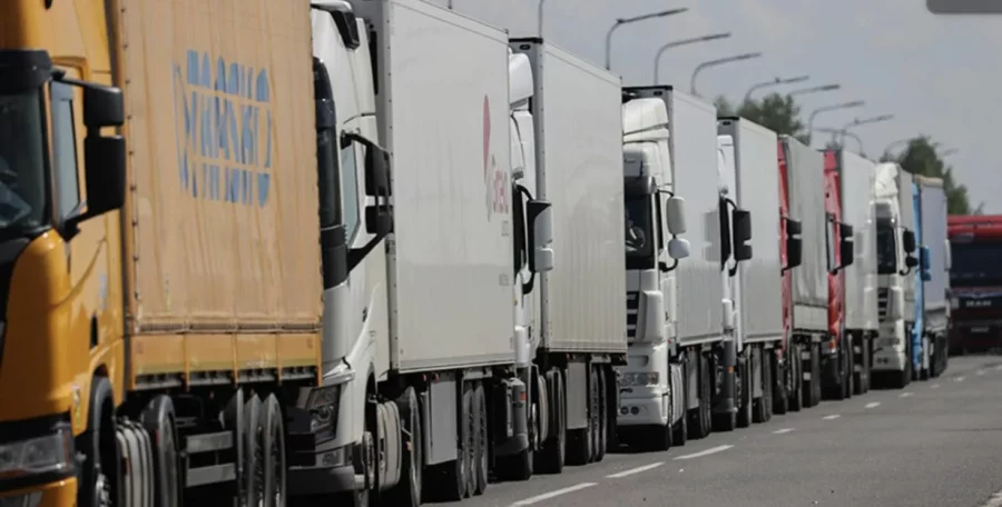 Фуры на границе количество транспорта Беларусь Литва ситуация на границе