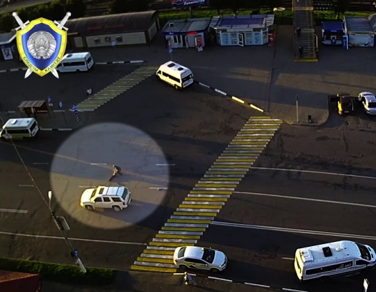 Сбит пешеход Орша водитель ДТП скрылся с места