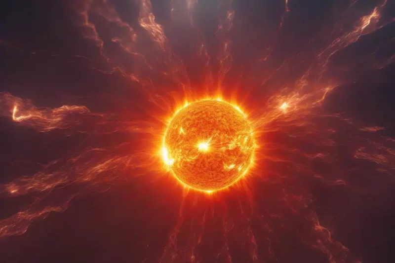 Вспышка на Солнце