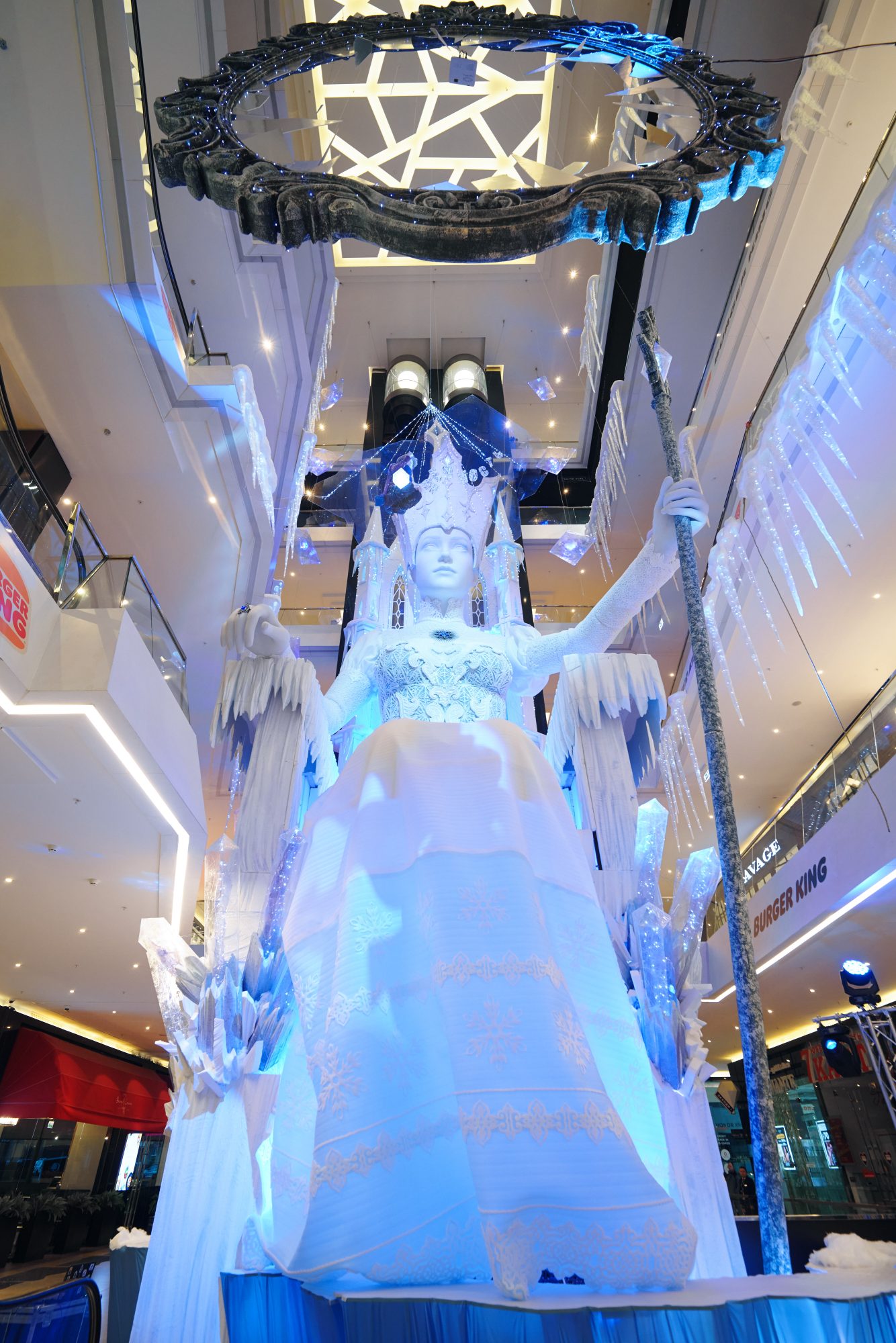 Снежная королева в ТЦ