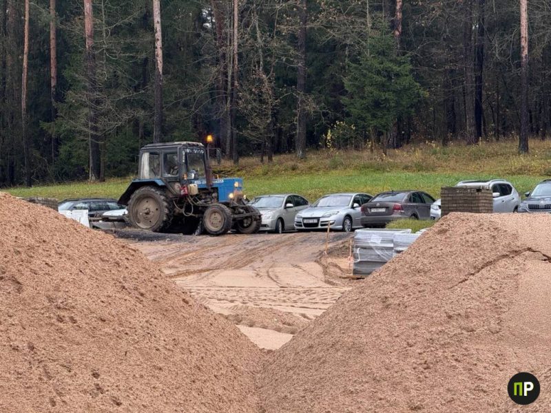 Строительство парковки