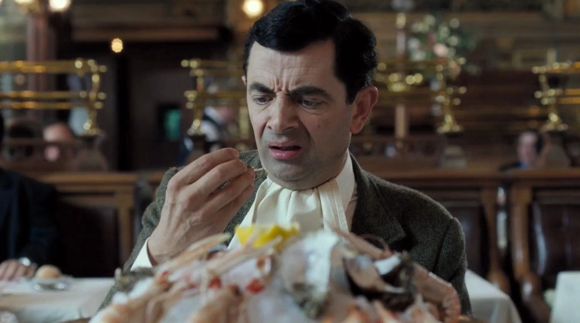 Мужчина в ресторане