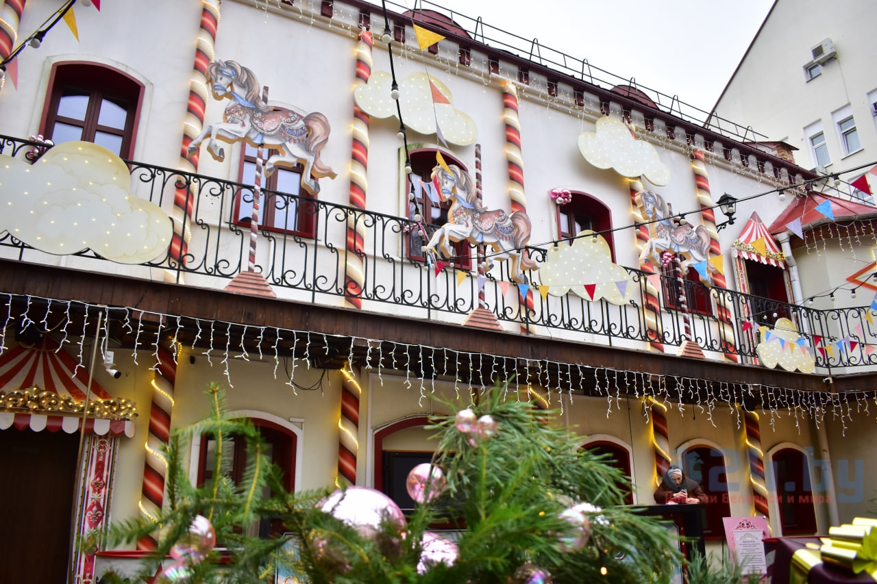 новогоднее оформление ресторан