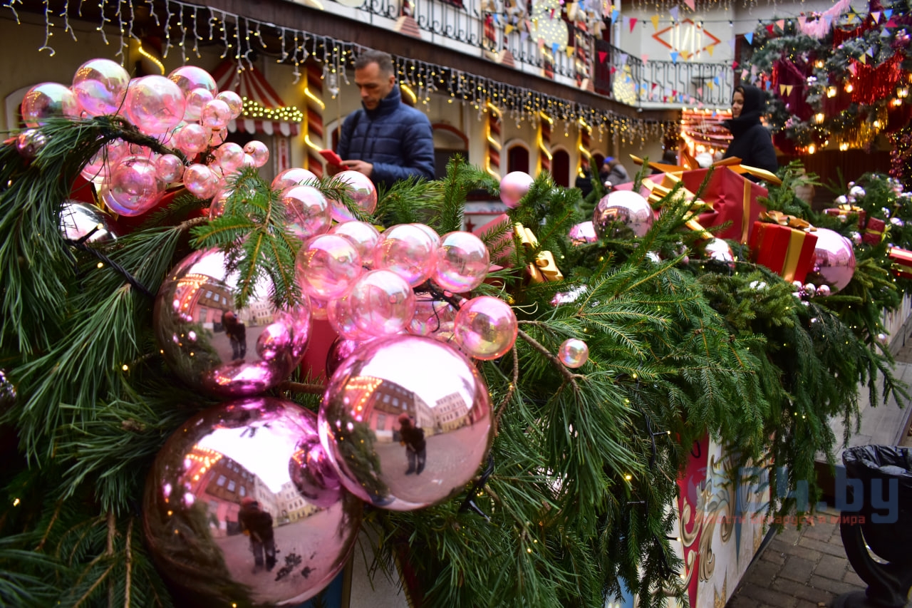новогодний декор шары