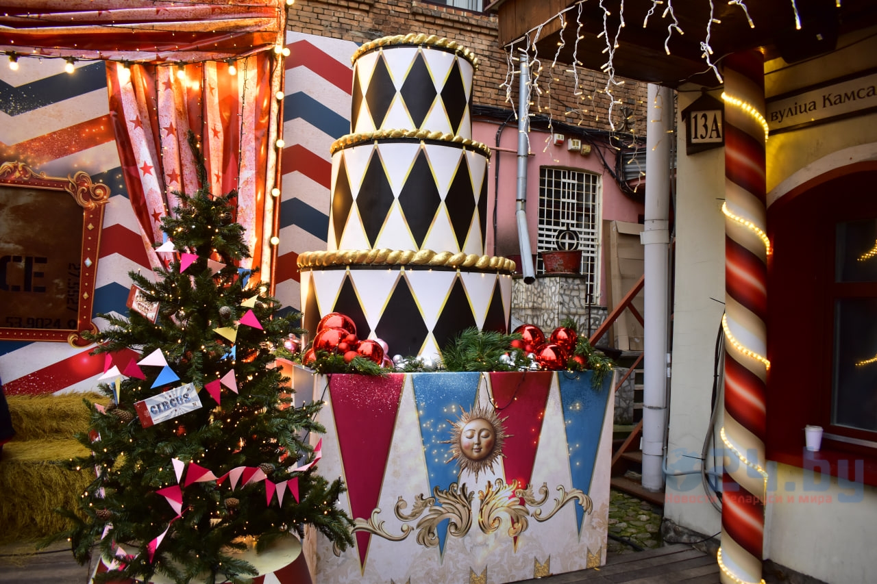 цирк Новый год фотозона