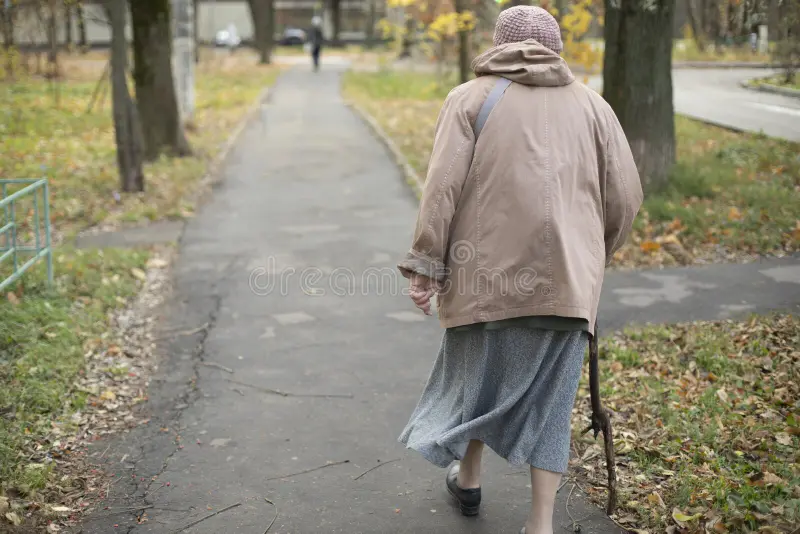 пенсионерка