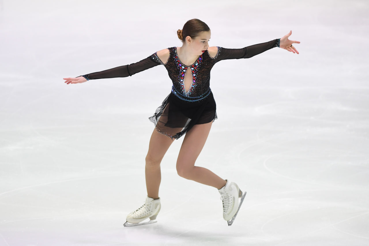 Виктория Сафронова фигуристка