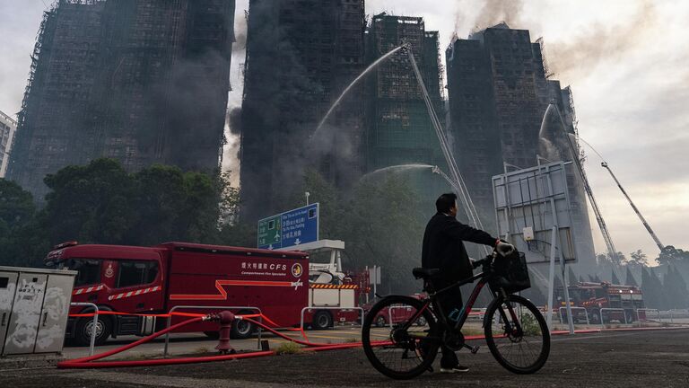 Пожар в Гонконге