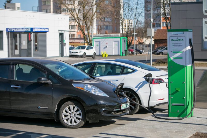 Зарядка электромобилей Минск