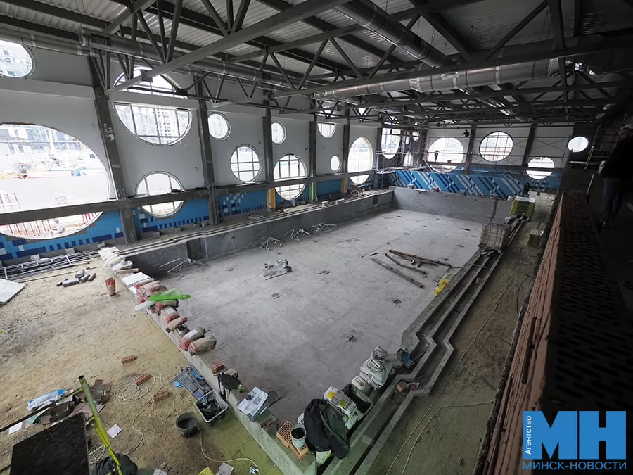 Школа бассейн строительство