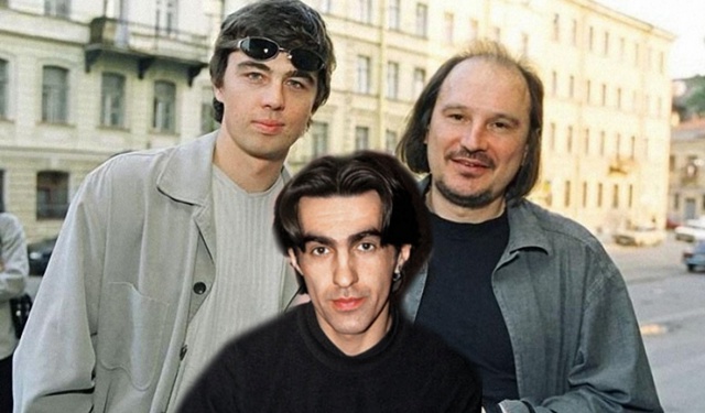 «Наутилус Помпилиус» на сьемках  фильма Брат 