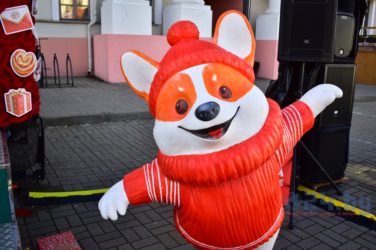 зимние декорации